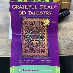 Sunshine Joy Grateful Dead Tapestry Wall Décor Gift Steal Your Face 60"x90"