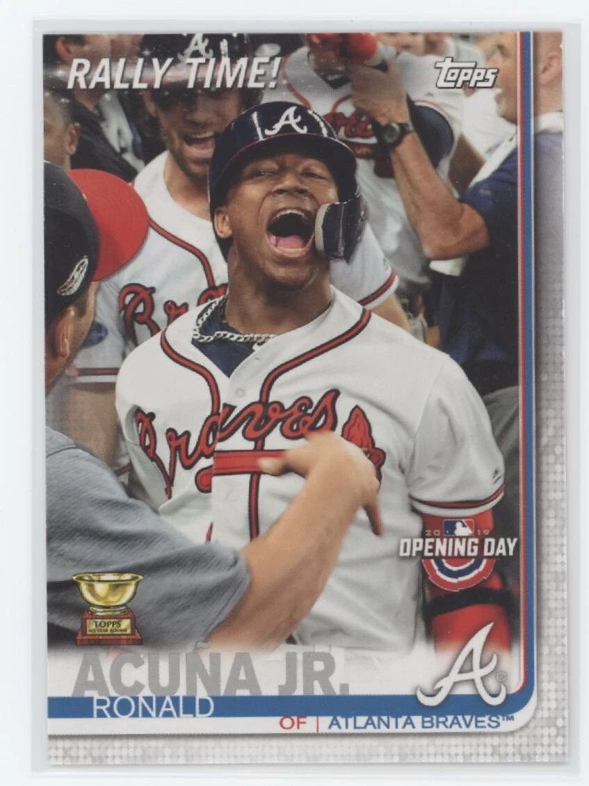 RONALD ACUNA JR 2019 Topps Opening Day Rally Time #RTRA SSP