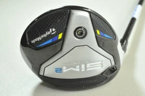 LEFT HANDED TaylorMade SIM2 Ti 3-15* Fairway Wood Stiff Flex Graphite #191654 - Picture 1 of 6