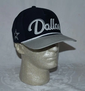 Baseballmütze Dallas Cowboys NFL ’47 zweifarbig silber und marineblau Druckknopflasche - Bild 1 von 6