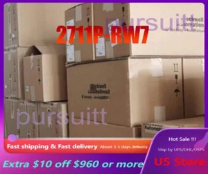 2711P-RW7 Allen Bradley New In Box 2711P RW7 1 Pcs 2711PRW7 Free Shipping US - Zdjęcie 1 z 3