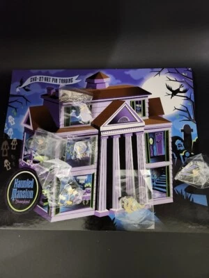 Disney 2009 GWP Colección Mansión Embrujada Pin Set con Fondo Foto 1 de 4