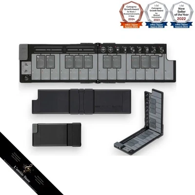 Korg nanoKEY Fold Keyboard Black BK Foldable MIDI Controller Japan New - Image 1 of 4