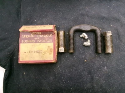 NOS 1936 1937 1938 Dodge Plymouth Front Spring SHACKLE Silent U Mopar 939710 RF - Image 1 of 2