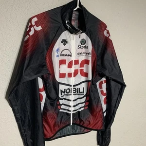 Maglia a vento ciclismo vintage DESCENTE CSC Team RIIS Cervelo UCI Pro Tour - Foto 1 di 9