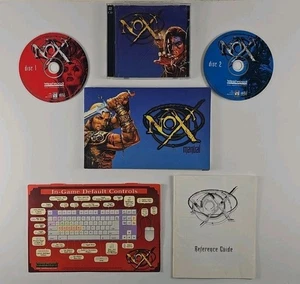 Videojuego PC Nox con manual, guía de referencia, tarjeta de diseño Westwood - Imagen 1 de 23