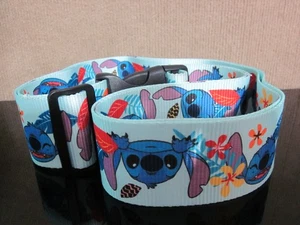 Disney's Stitch 626 Tropical Blue Travel Suitcase Luggage Strap Only - Picture 1 of 7