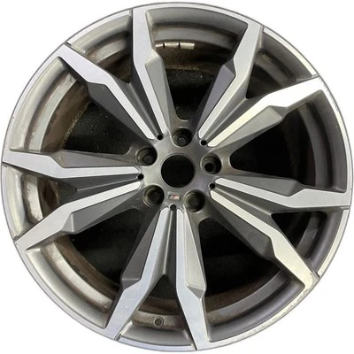 Llanta original de fábrica BMW X1 X2 gris mecanizado OEM 20” 2020-2022 86481 Foto 1 de 4