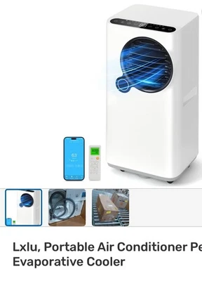 Lxlu Portable Air Conditioner Unit with Remote Control - Image 1 of 3
