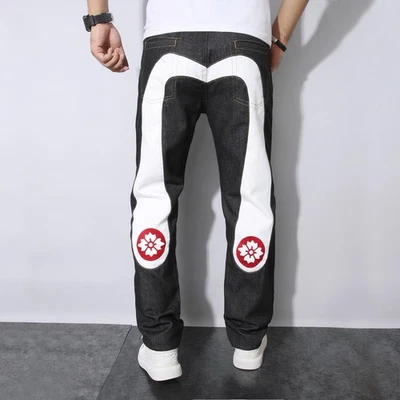 Evisu Andy Souwer Vintage Jeans Black Jeans Unisex Jeans - Image 1 of 4