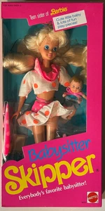1990 Barbie Babysitter Skipper #9433 Neu in OVP - Bild 1 von 5