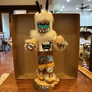 Kachina Doll "ANTELOPE" K. Lee Signed Native American Indian 13” - Picture 1 of 16