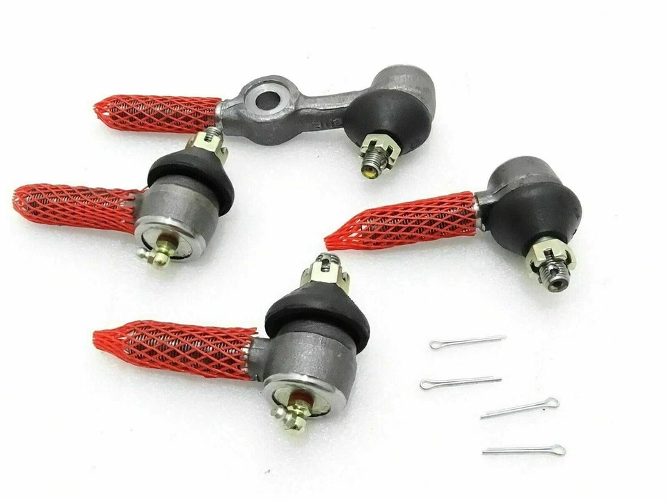 Fits Willys CJ2A CJ3B Mahindra Jeep Steering Tie Rod End Kit Set Of 4 Right Hand - Image 1 of 3