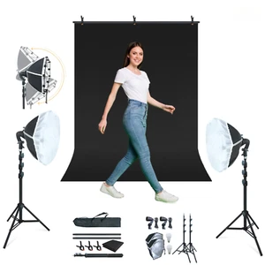 LINCO Photo Softbox Studio Light Backdrop Stand Background Backdrops Support - Picture 1 of 19