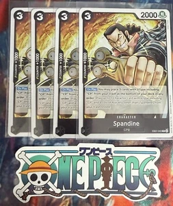 4x One Piece EB01-043 R Spandine - English - Playset - TCG - Picture 1 of 1