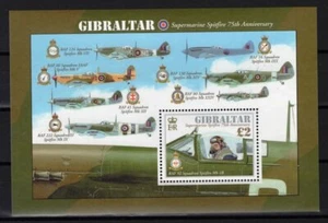 Gibraltar 2011 planes , aviation souvenir sheet MNH - Picture 1 of 1