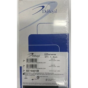 *1-Pack* DeRoyal Elastic Shoulder Immobilizer X-Large 1040159 - Picture 1 of 3