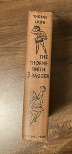 1945 The Thorne Smith 3 Bagger HC Buch Vintage Glorious Pool Skin Bones Topper - Bild 1 von 6