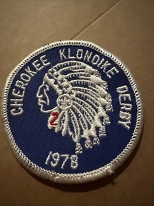 Cherokee District Klondike Derby patch OKHC 1970’s Or 80’s - Picture 1 of 2