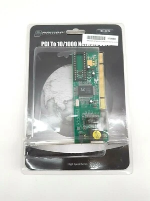 PCI Gigabit Ethernet Network Card 1000Mbps Adapter Realtek RTL8169SC Low Profile - Image 1 of 4