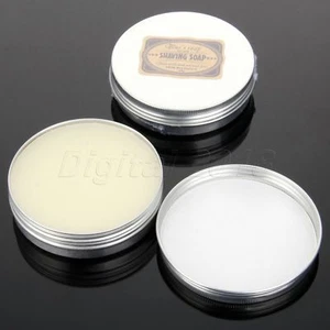 Herren Rasierseife Creme Friseur Rasierset Ziegenmilch im Etui 83 mm rund - Bild 1 von 10