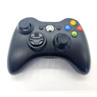 Genuine Microsoft Xbox 360 Wireless Controller (model 1403) Black - Working