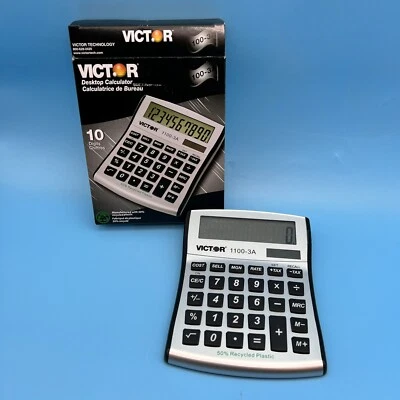 Victor 10-Digit Desktop Calculator (11003A) - Image 1 of 3