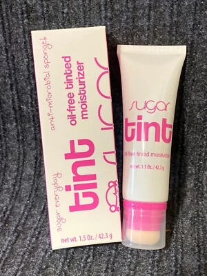 Crema hidratante tintada sin aceite Sugar Everyday Tint Fair 1,5 oz. Nuevo en caja Foto 1 de 3