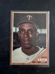 1962 TOPPS BASEBALL SET-BREAK #84 LENNY GREEN - Picture 1 of 2