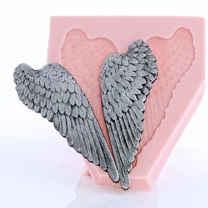 Wing Silicone Mold Flexible Food Safe Angel Wing Mold Craft Resin Jewelry  (826) - Picture 1 of 11