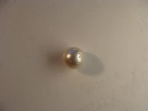 Vintage 10 mm ECHTE NATÜRLICHE Akoya runde Perle - Bild 1 von 3