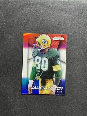 2014 Panini Prizm Red White & Blue Prizm James Lofton Green Bay Packers - Image 1 of 2