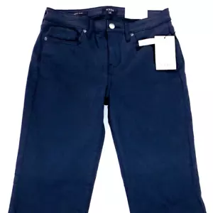 NYDJ Jeans Damen Gr. 4 Sheri Slim Stretch Hose in Oxford Navy Reactive, Neu - Bild 1 von 10