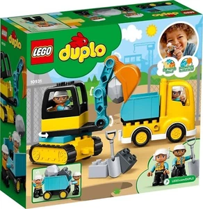 Construction Toys Town Truck Tracked Excavator Vehicle Learning Skill LEGO DUPLO - Picture 1 of 6
