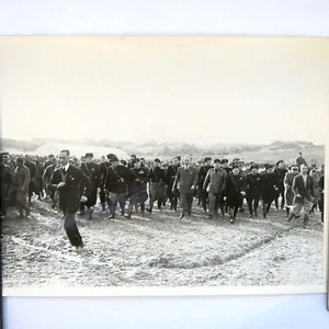 Foto in b/n il Duce sul set del film Scipione l'Africano - Picture 1 of 2