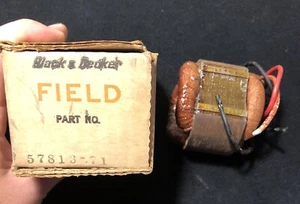 Motore elettrico elettroutensile Black & Decker vintage parte n. 57813-71 🇺🇸 NOS! - Foto 1 di 8