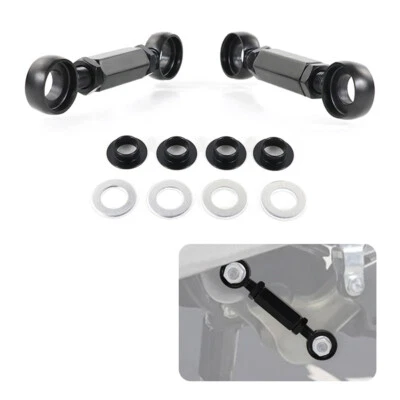 Motorcycle Lowering Drop Support Link Fit For 1998-2000 Suzuki RM125 1999 Black Foto 1 de 4