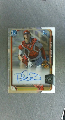 2015 Bowman Chrome Prospects Auto #BCAP-PO Peter O'Brien Diamondbacks - Image 1 of 2