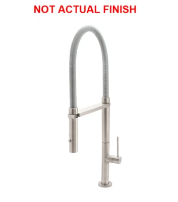 Grifo de cocina extraíble California Faucets K50-150-ST-BLKN NEGRO NÍQUEL nuevo Foto 1 de 4