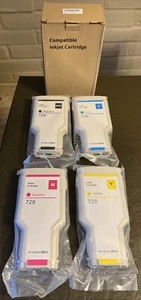 Nadhako HP DesignJet Compatible 728 300-ml Ink Cartridges - Free Shipping! - Picture 1 of 6