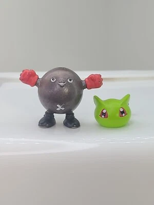 Figuras Bandai Digimon Mamemon y Nyaromon 2001 Foto 1 de 4