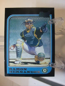 1997 Bowman Baseball #418 - Ramon Hernandez FBC - Oakland Athletics  97-301 - Picture 1 of 2