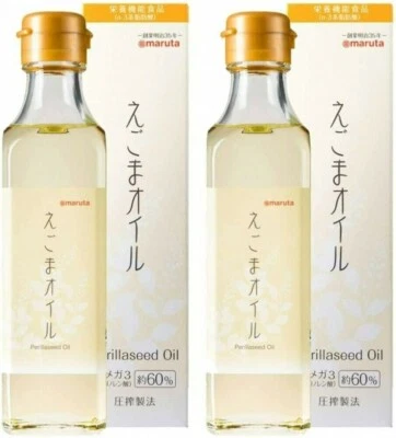 Ota yushi Malta Egoma Oil 180g x 2 pcs Bottle Edible sesame oil from Japan - Image 1 of 4