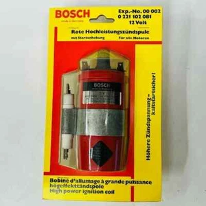 BOSCH KW12V High Power Ignition Coil 0221119030 with Resistor Red genuine - Picture 1 of 11