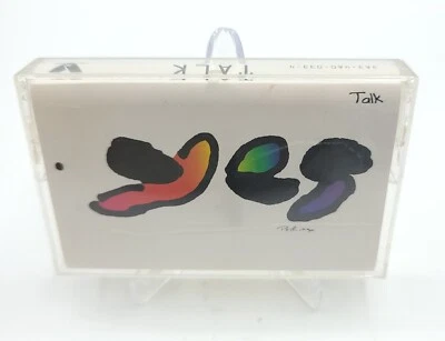 Yes Talk Cassette Tape 1994 Progressive Art Rock Album Hype Sticker tested - Image 1 of 4