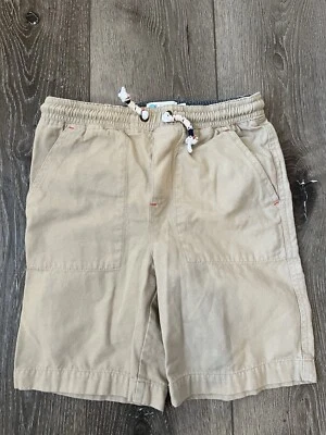 Mini Boden Niños Jóvenes Niños 9 Caqui Beigh Cordón Algodón Pantalones Cortos 135cm Foto 1 de 3