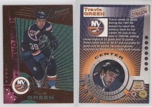 1997-98 Pacific Dynagon Copper Travis Green #73
