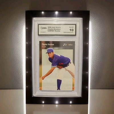 Clayton Kershaw, Dodgers-2006 JUST Minors Rookie Preview GMA 10 Gem Mint #JRPr07 - Image 1 of 4