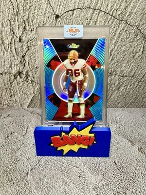 2005 Topps Finest Sean Taylor Blue Refractor /299 Washington Redskins HOF #20 - Image 1 of 4