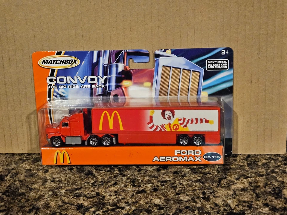 Matchbox Convoy McDonald's Ford Aeromax Tractor Cab CY-115 2005 - Image 1 of 3